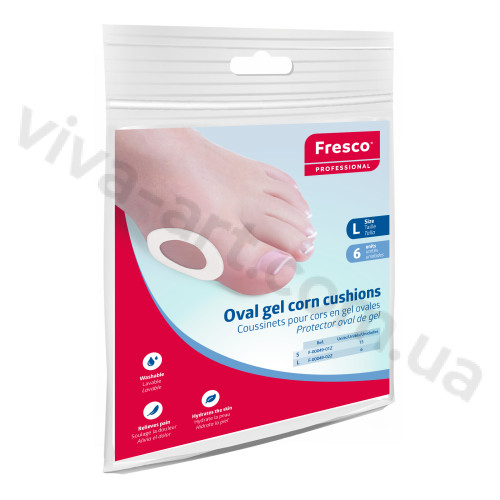 Кольцо овальное гелевое на клеевой основе, размер на выбор, шт.